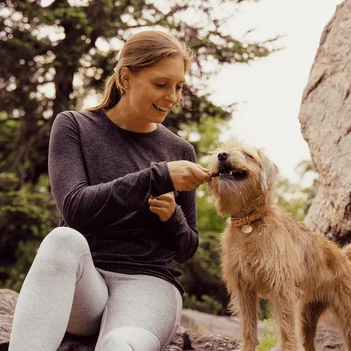 Tory Waxman and Mabel